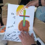 Nogādājām Ukrainā Rīgas Lutera draudzes ziedoto palīdzību